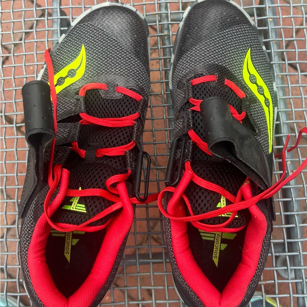 Saucony Black and Red Men's Sneakers